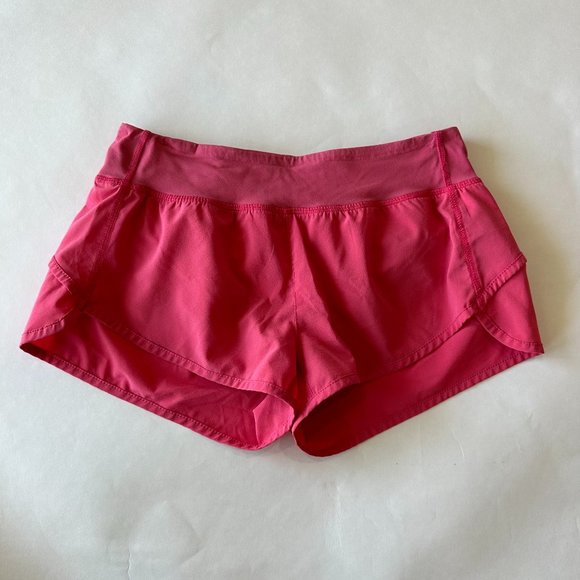 Forever 21 Pants - Forever 21 Pink Lined Athletic Running Low Rise Shorts Size Small